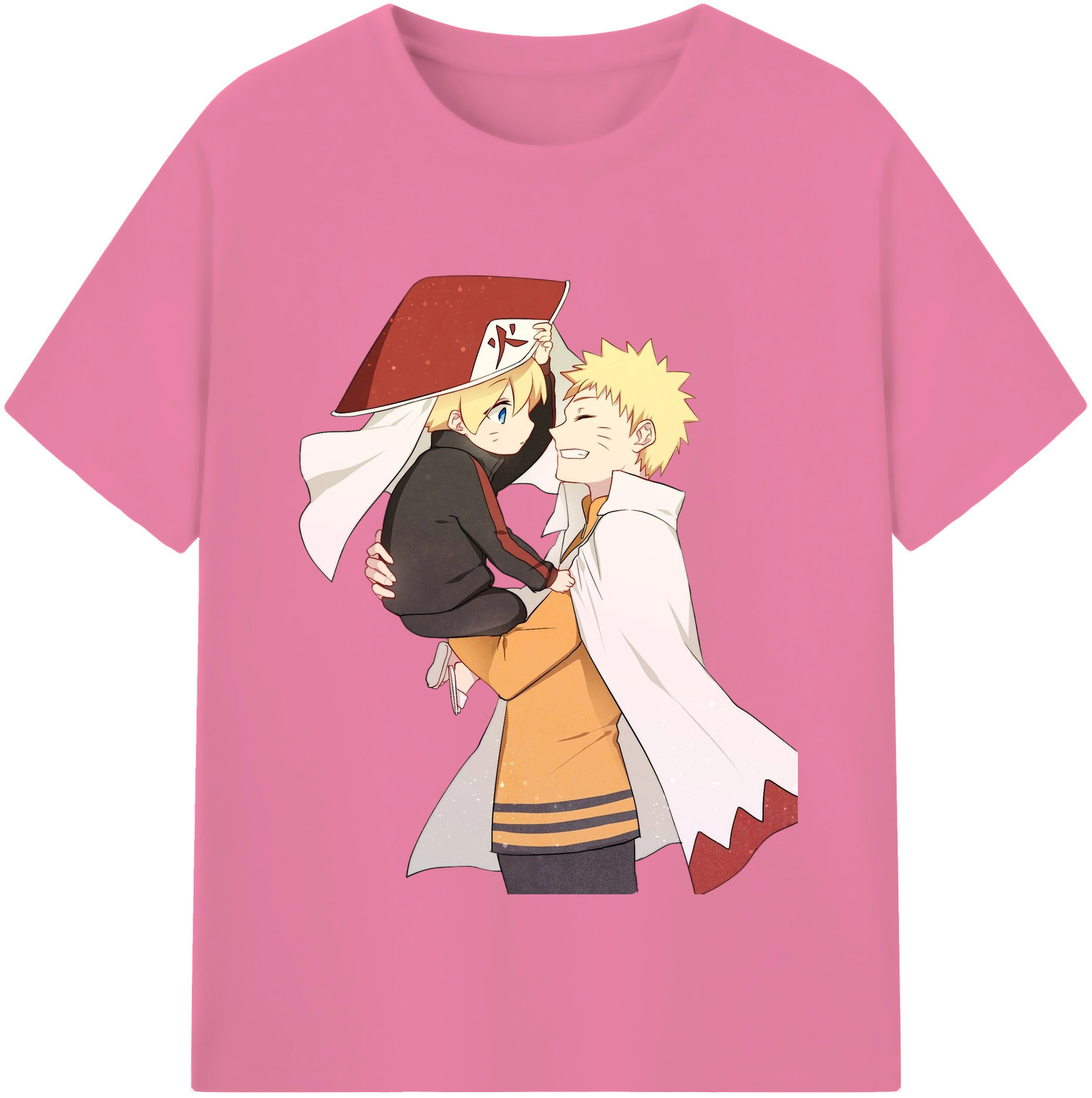 （画像用） NARUTO -ナルト- うずまき ナルト Uzumaki Naruto 綿100％半袖Tシャツ（フロントプリント）
